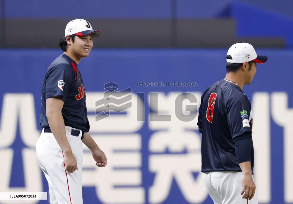 Ohtani joins Japan training camp ahead of WBC