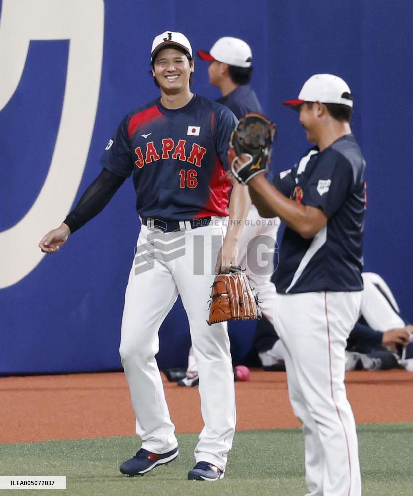 Ohtani joins Japan training camp ahead of WBC
