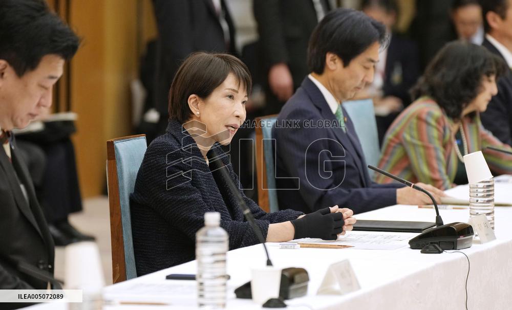 Japan cross-party council discusses food tax cut