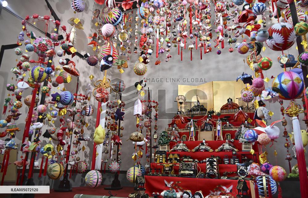 Colorful ornaments in Japan