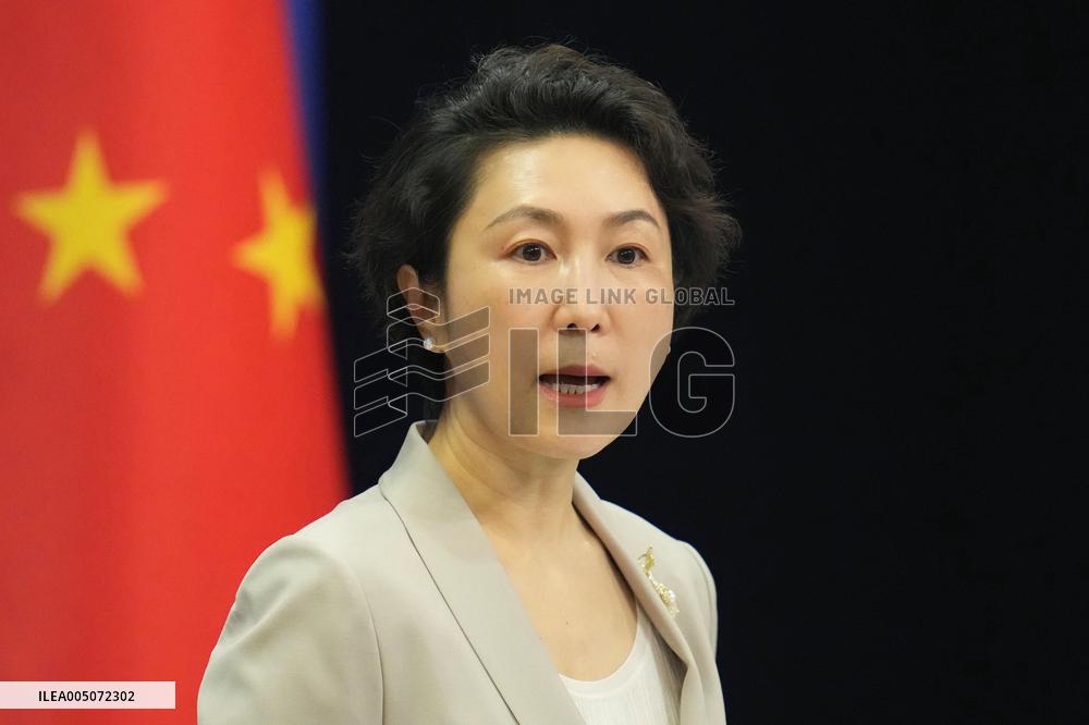 Chinese Foreign Ministry spokeswoman Mao Ning