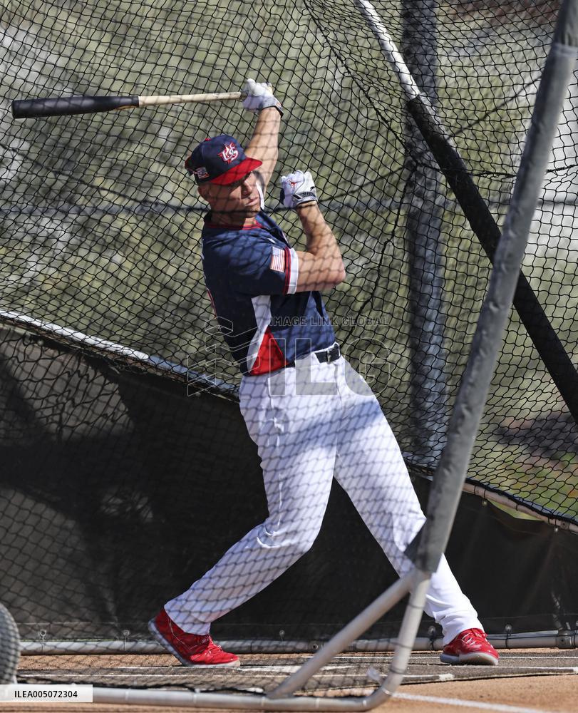 Baseball: U.S. team ahead of WBC