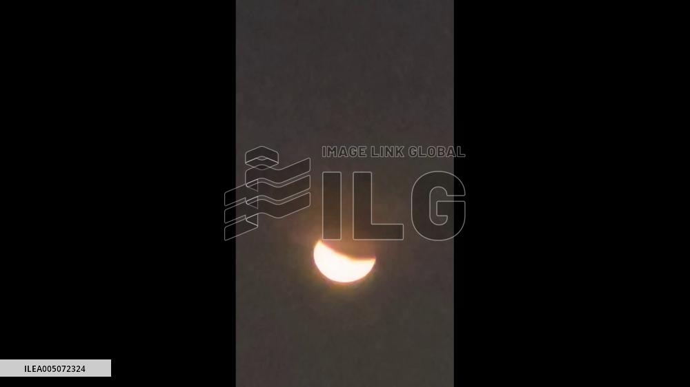 “Blood Moon” Lunar Eclipse Observed Across Asia, Australia and the Americas 2