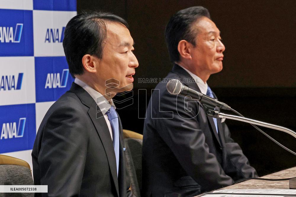 All Nippon Airways President's Handover Press Conference