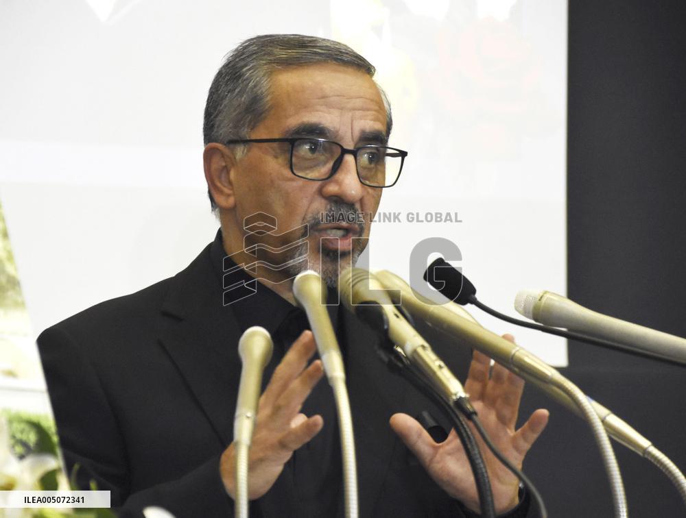 Iran envoy to Japan meets press