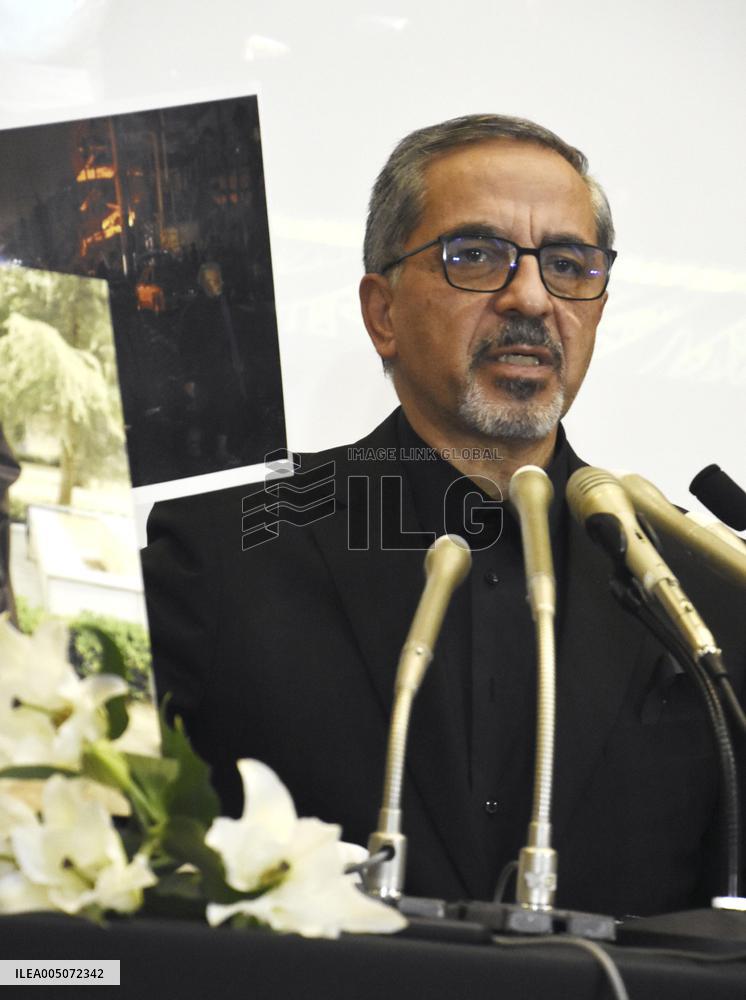Iran envoy to Japan meets press