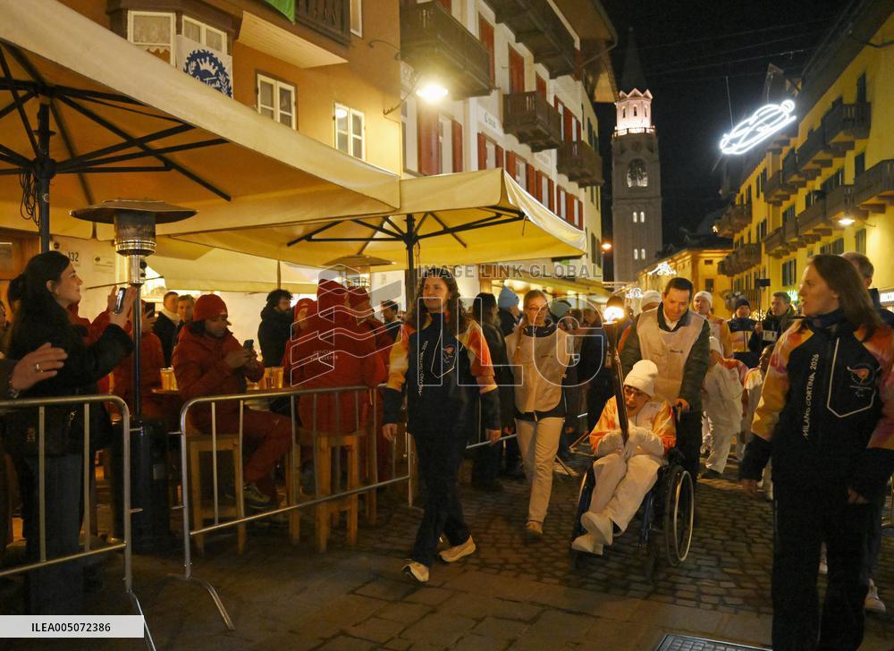 Milan Cortina Paralympics: Torch relay