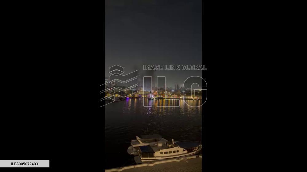 UAE: Fire Breaks Out Near US Consulate in Dubai After Reported Drone Attack 2