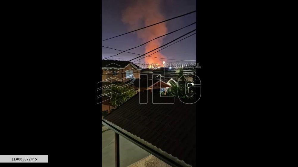 Chile: Massive Fire at Puente Alto Paper Mill Prompts Evacuation Order 2