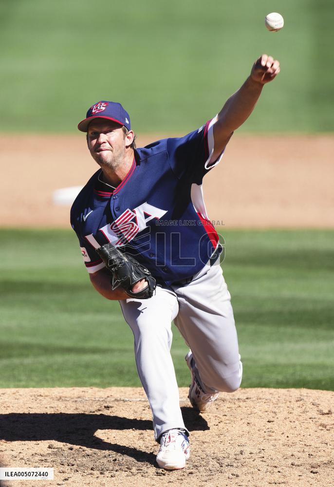 Baseball: U.S. WBC warm-up game