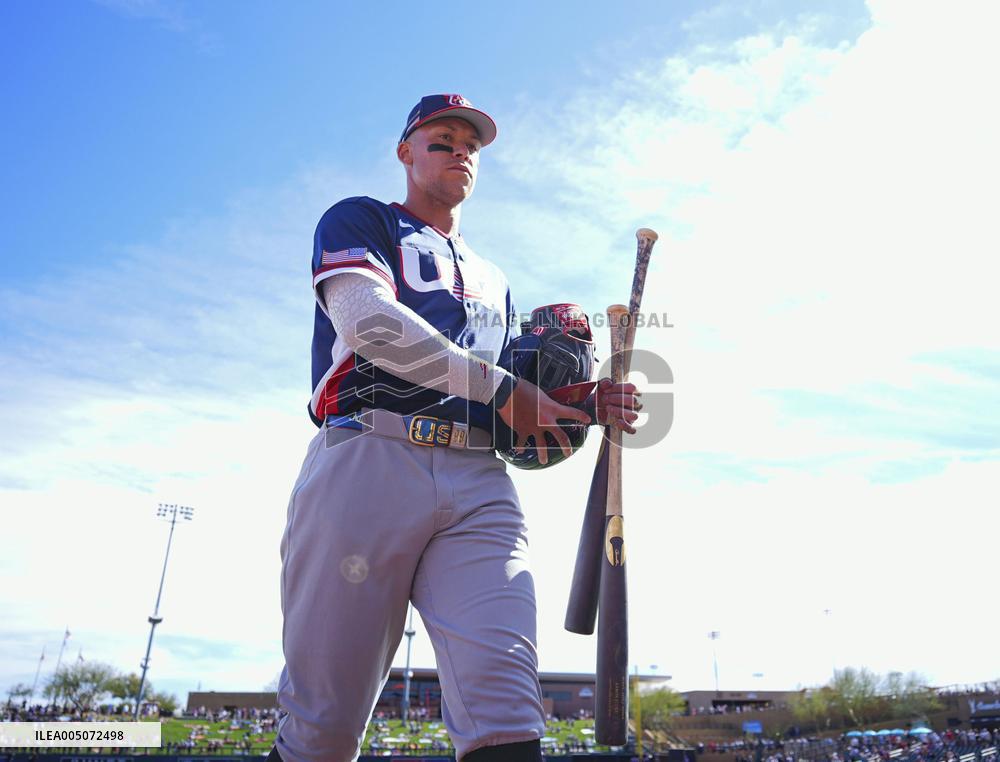 Baseball: U.S. WBC warm-up game