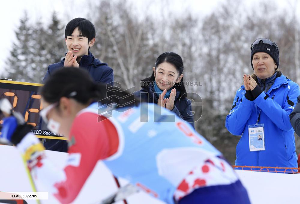 Japan crown princess in Hokkaido