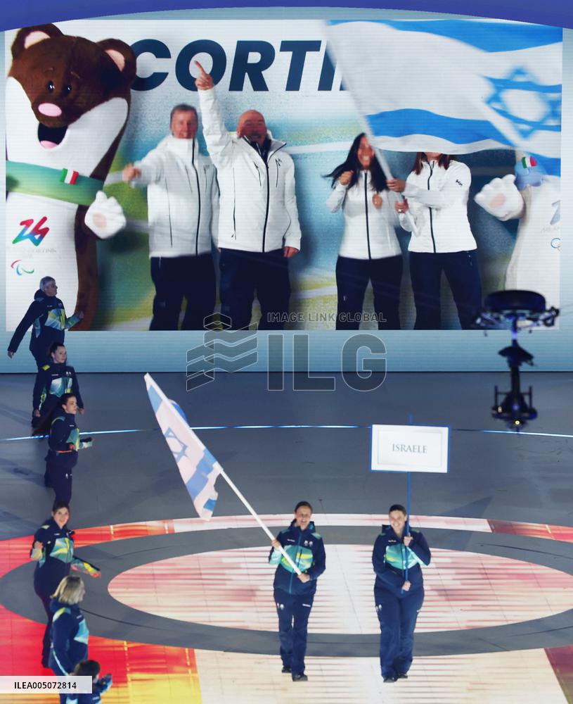 Milan Cortina Paralympics: Opening ceremony