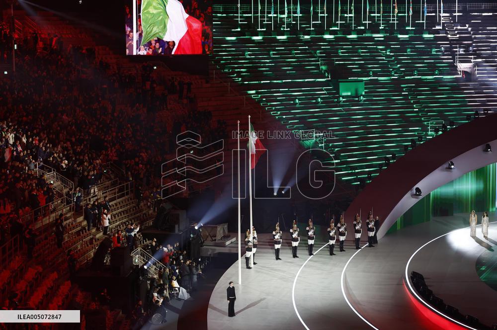 Milan Cortina Paralympics: Opening ceremony