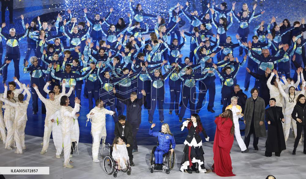 Milan Cortina Paralympics: Opening ceremony