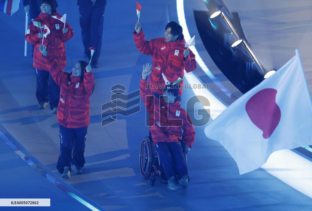 Milan Cortina Paralympics: Opening ceremony