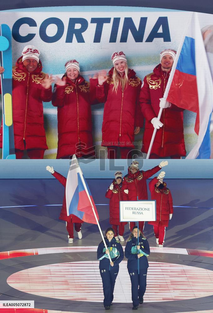 Milan Cortina Paralympics: Opening ceremony