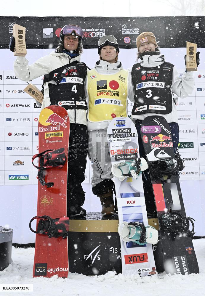 Snowboarding: World Cup in Sapporo