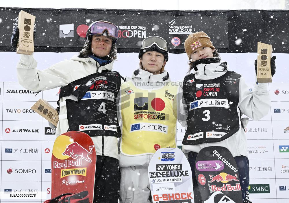 Snowboarding: World Cup in Sapporo