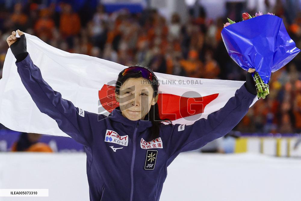 Speed skating: Takagi at all-round worlds