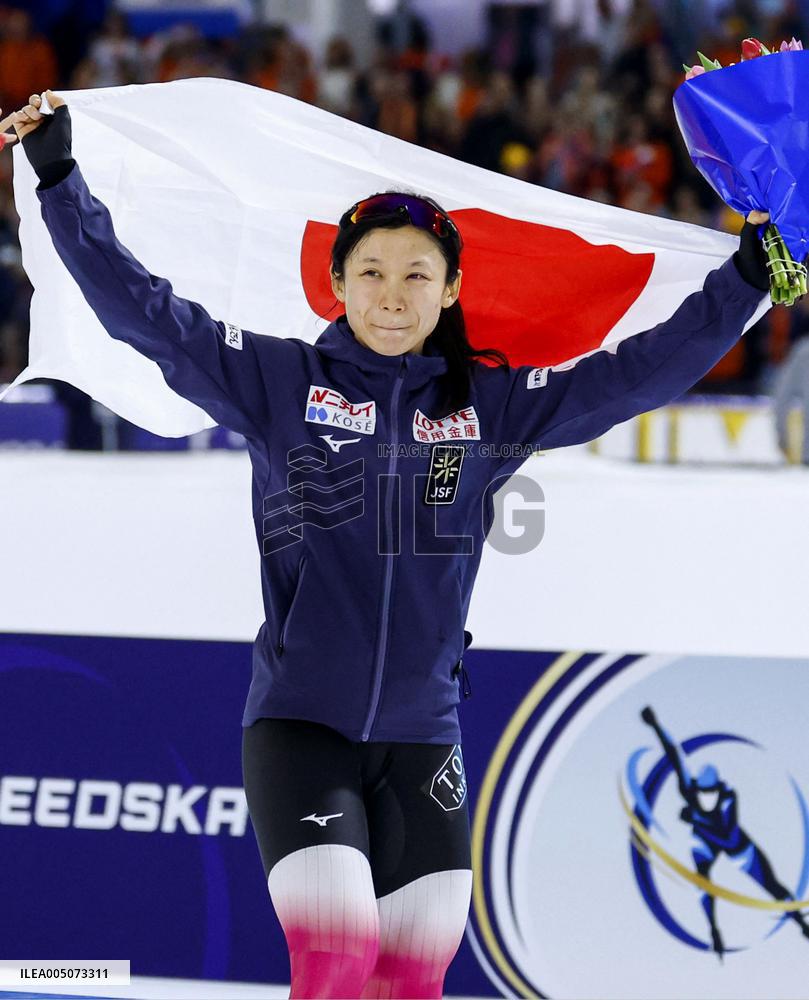 Speed skating: Takagi at all-round worlds