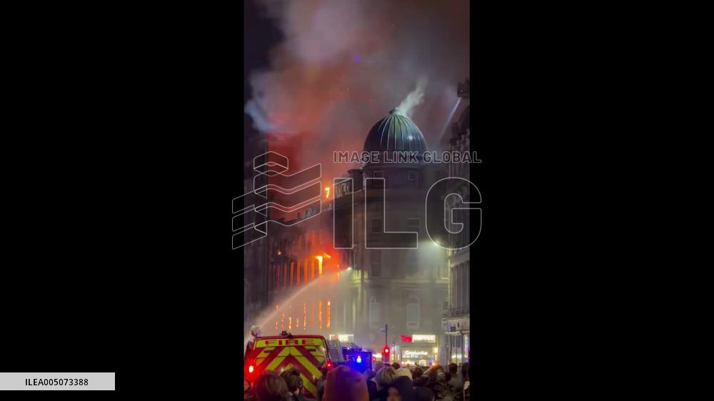 UK: Major Fire Shuts Down Glasgow Central Station, Causing Widespread Travel Chaos