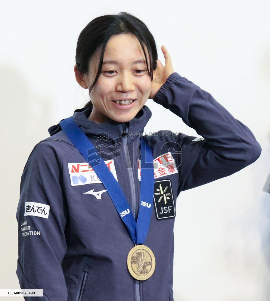 Speed skating: Miho Takagi