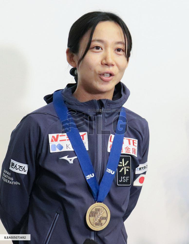 Speed skating: Miho Takagi