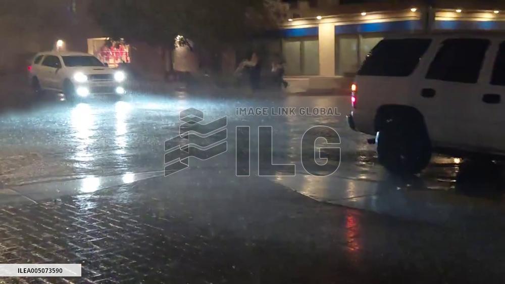 US: Low-Pressure System Brings Showers and Strong Winds to Southeast Arizona