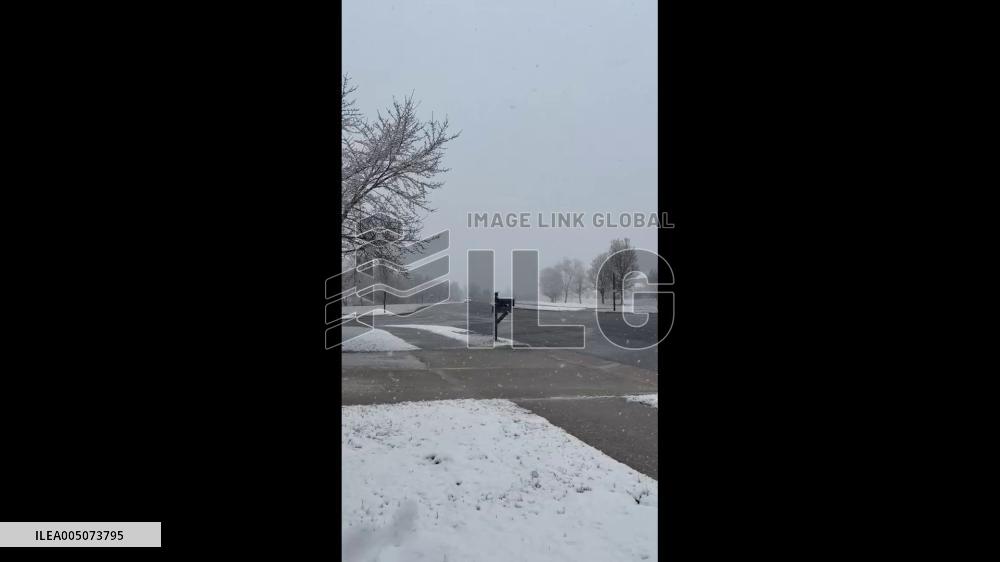 US: Dramatic Temperature Swing Hits Mid-Atlantic as Cold Front Brings Snow