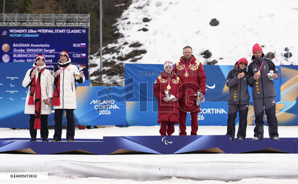 CORRECTED: Milan Cortina Paralympics: Cross-country skiing
