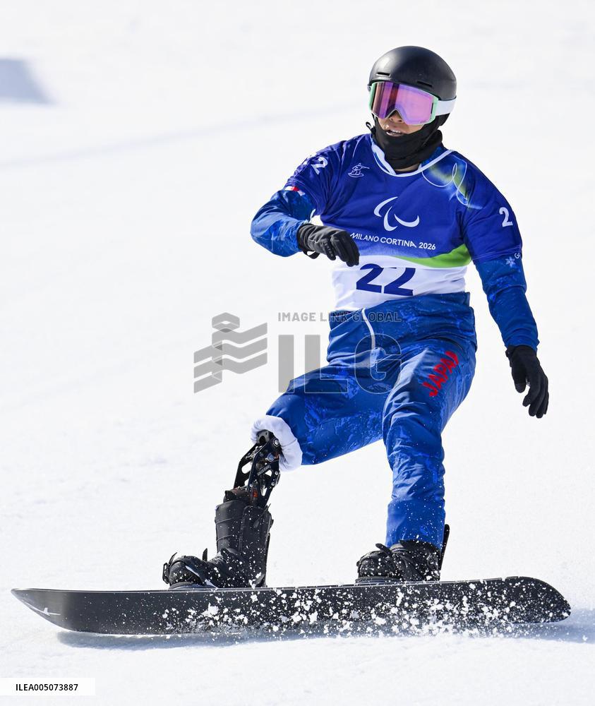 Milan Cortina Paralympics: Snowboard