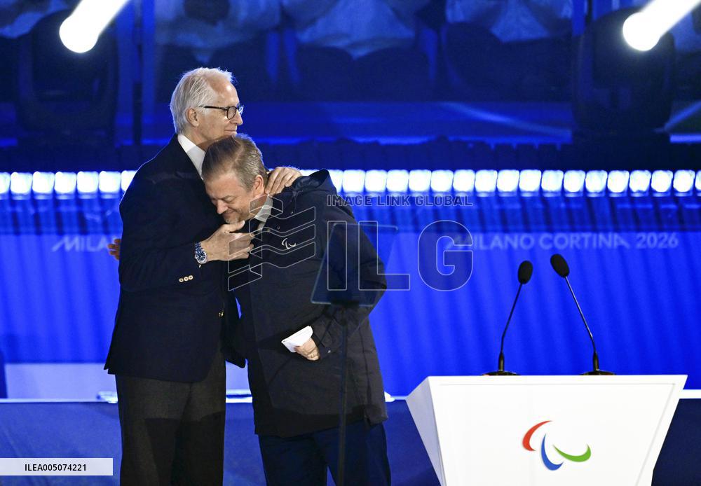 Milan Cortina Paralympics: Closing ceremony