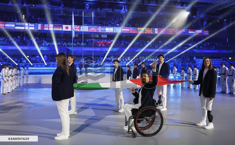 Milan Cortina Paralympics: Closing ceremony