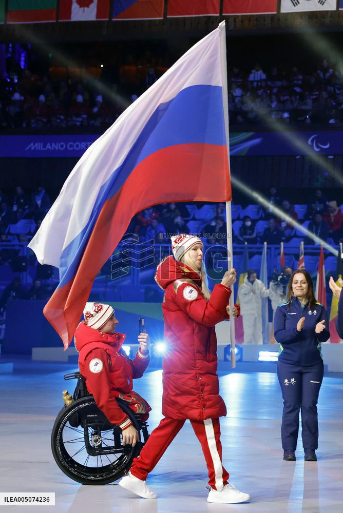 Milan Cortina Paralympics: Closing ceremony