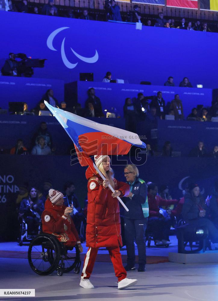 Milan Cortina Paralympics: Closing ceremony