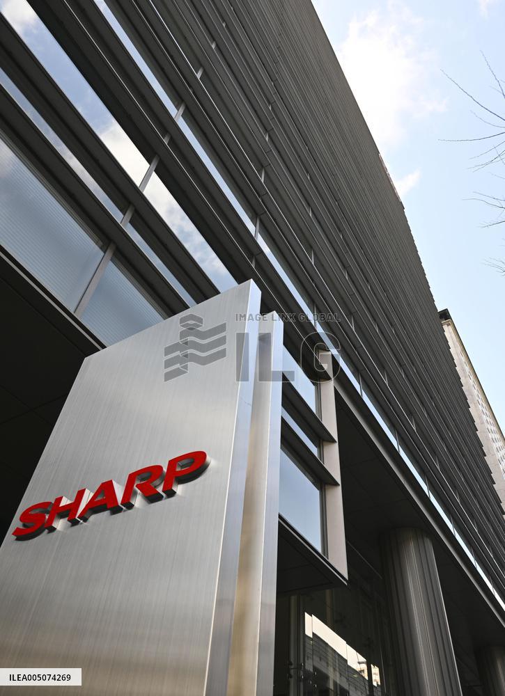 Sharp's headquarters building in Osaka