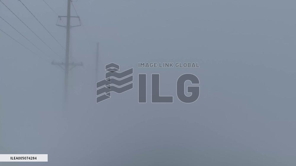 US: Blizzard Slams Iowa With Whiteout Conditions