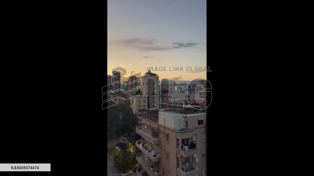 Lebanon: Smoke Rises From Bachoura, Beirut as Israeli Strikes Reported