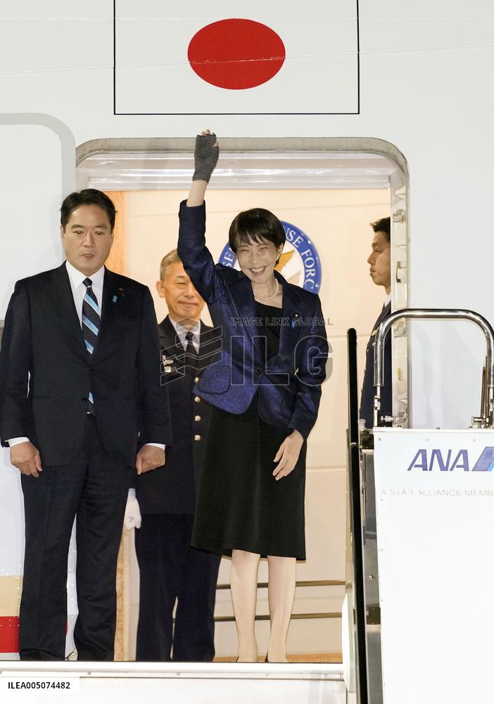 Japan PM Takaichi's visit to U.S.