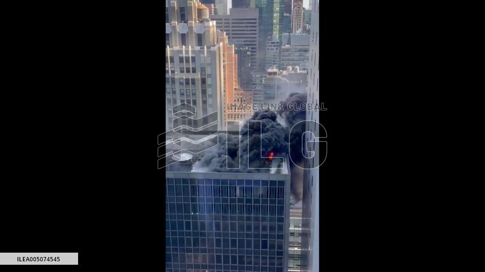 US: Rooftop Fire Breaks Out Near NYC St. Patrick’s Day Parade in Midtown 4