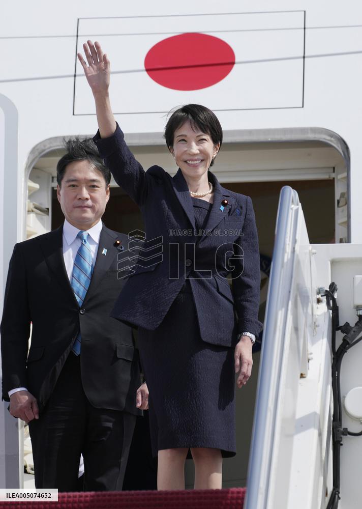 Japan PM Takaichi wraps up her U.S. trip