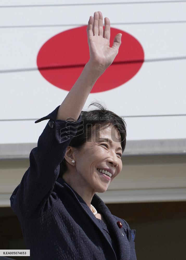 Japan PM Takaichi wraps up her U.S. trip