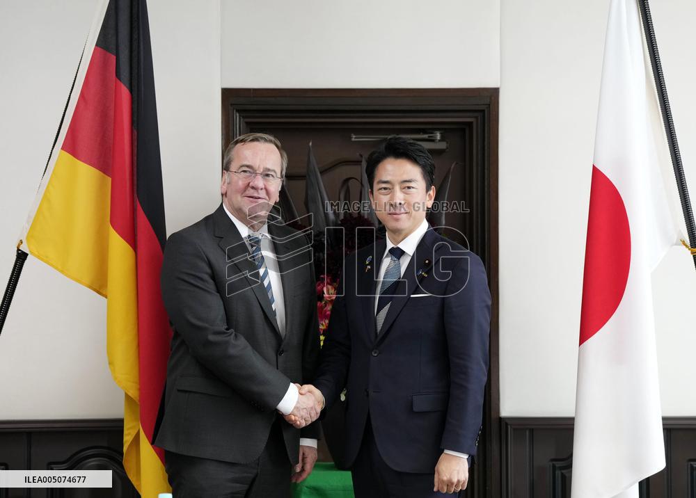 Japan-German defense talks