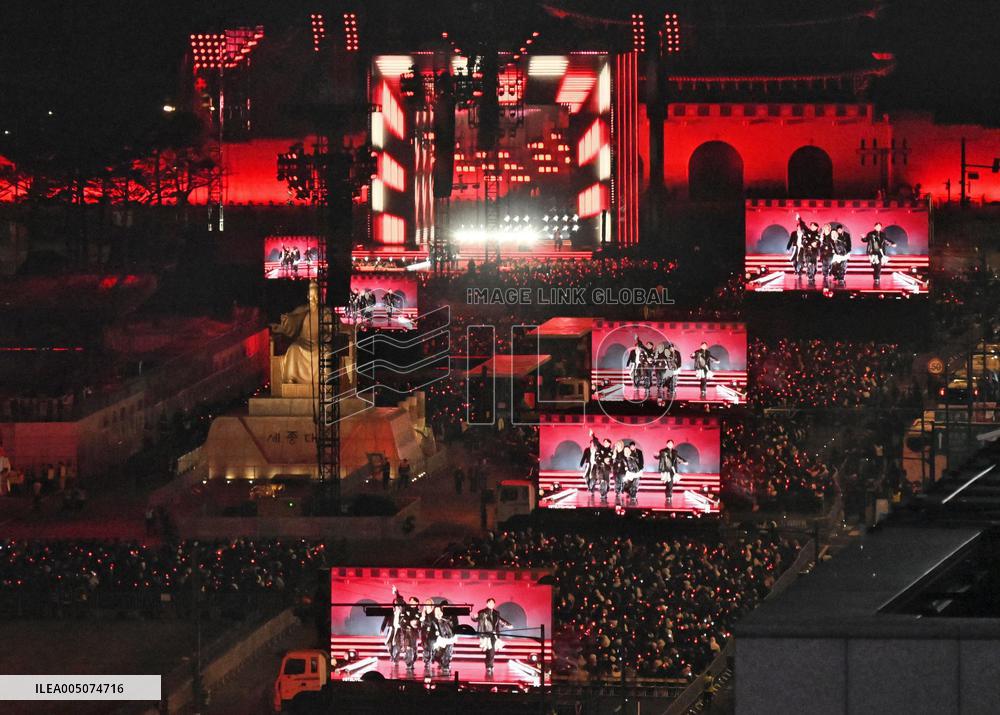 BTS comeback concert in Seoul