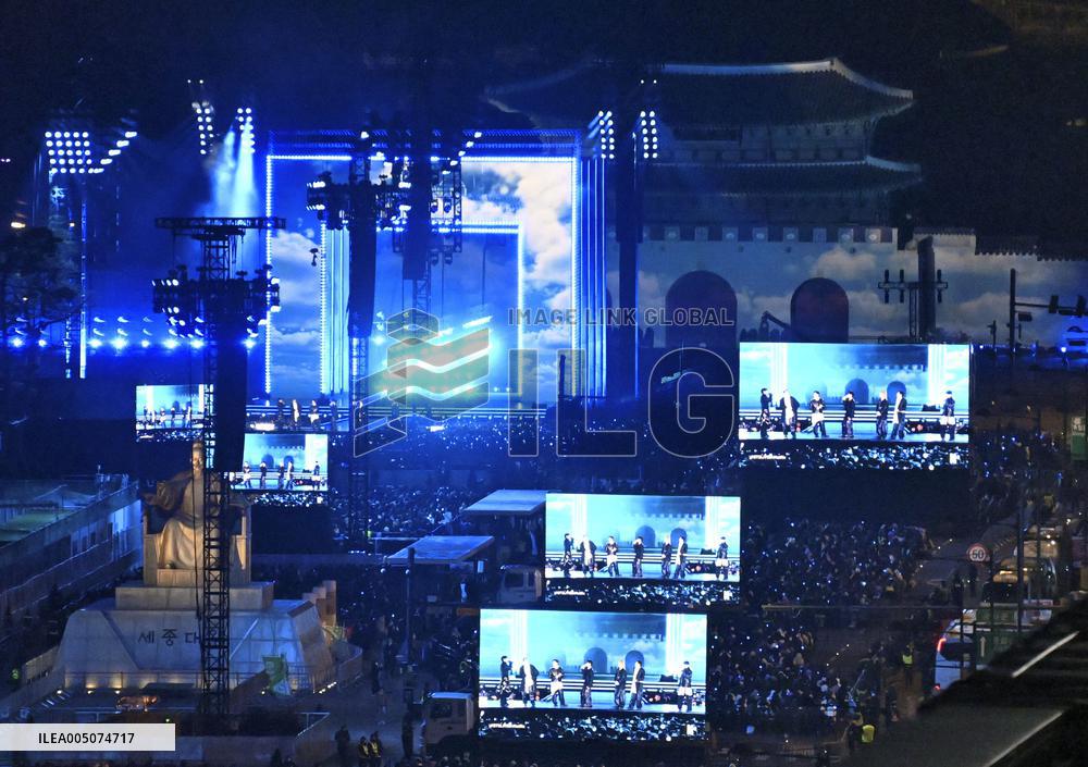 BTS comeback concert in Seoul