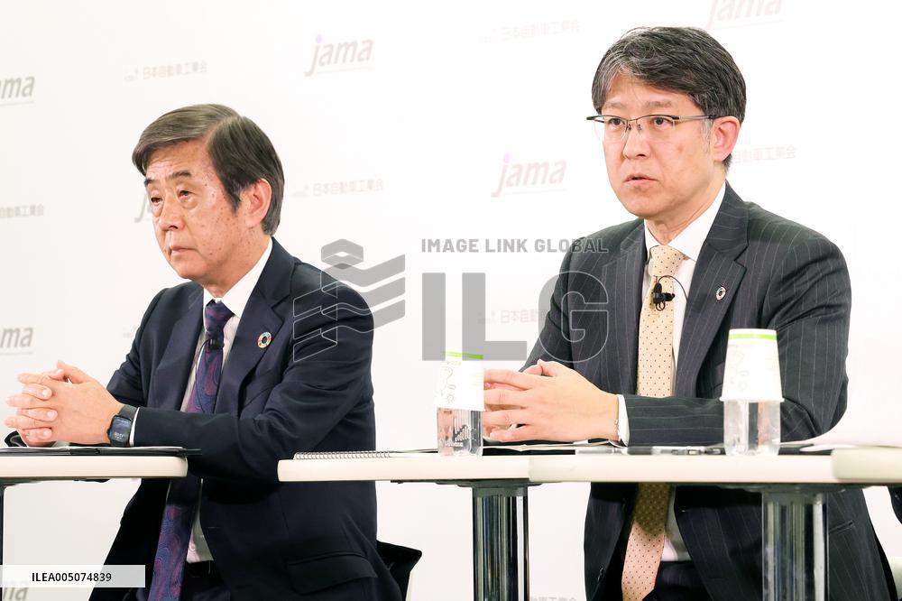 Japan Automobile Manufacturers Association Press Conference