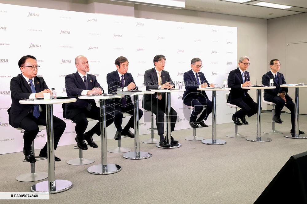 Japan Automobile Manufacturers Association Press Conference