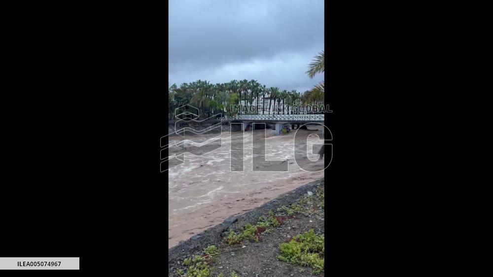Spain: Storm Therese Brings Floods and Chaos to Canary Islands 6