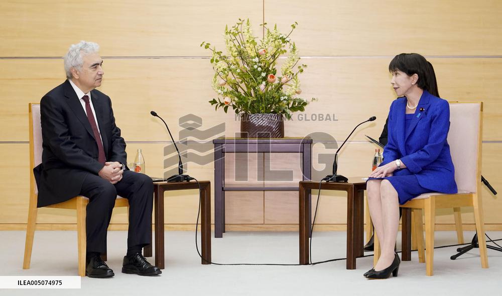 IEA chief in Tokyo